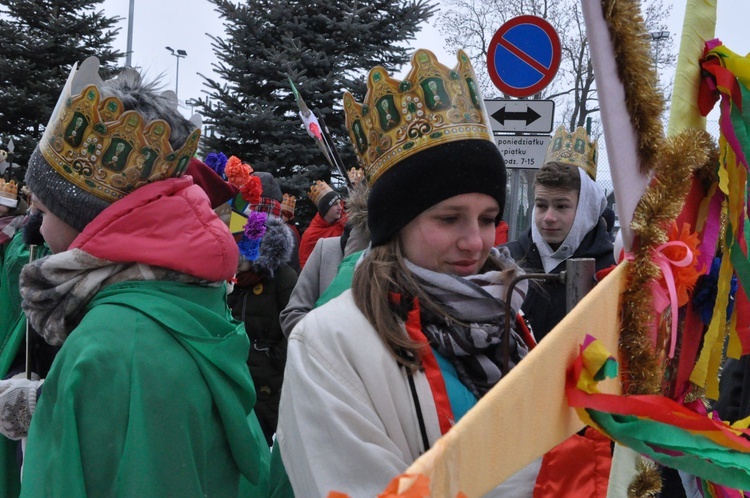 Bobowa - Orszak Trzech Króli 2017