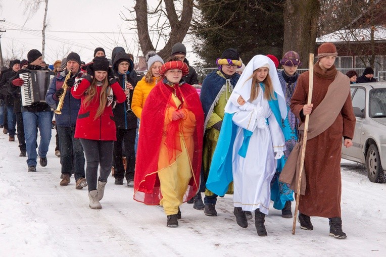 Wadowice Dolne - Orszak Trzech Króli 2017