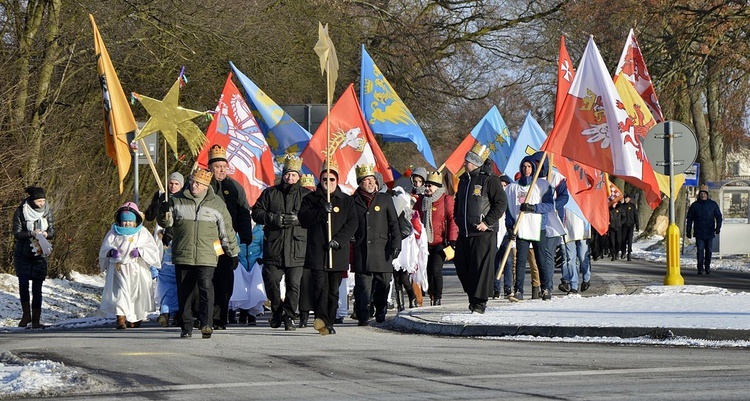 Orszak Trzech Króli w Czerwińsku n. Wisłą