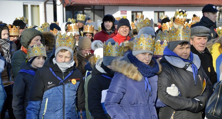 Orszak Trzech Króli w Czerwińsku n. Wisłą