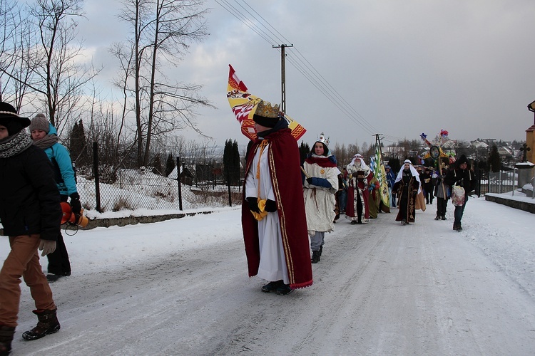 Orszak Trzech Króli 2017 Lanckorona