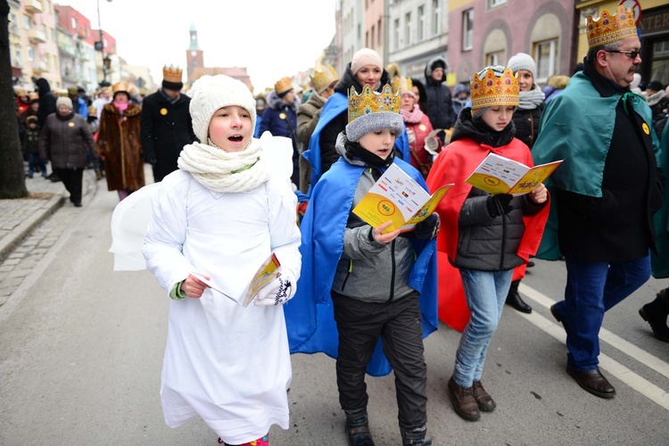 Orszak Trzech Króli w Środzie Śląskiej