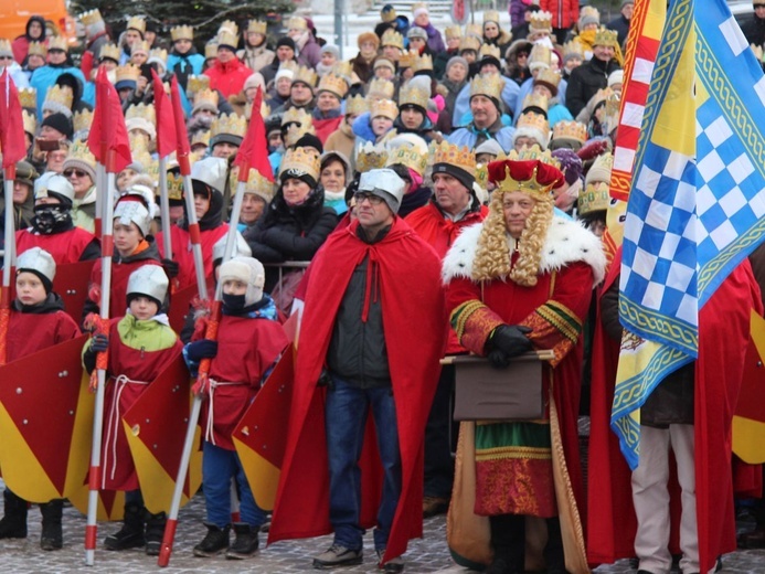 Każdy z królewskich orszaków na poważnie wziął sobie przygotowania do odwiedzin Dzieciątka.