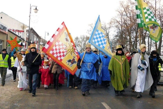 Orszak Trzech Króli w Końskich