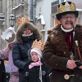 Niektórzy, by zobaczyć orszak, przybyli do Gdańska... z przeszłości. 