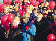 ▲	Korony i balony rządziły w Elblągu.