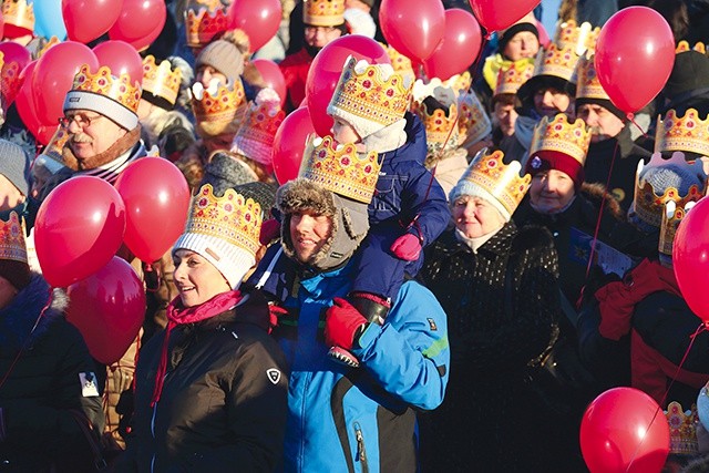 ▲	Korony i balony rządziły w Elblągu.