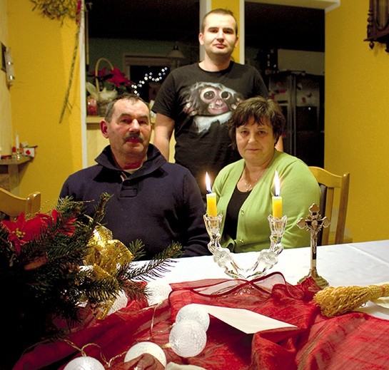 Rodzina Piórkowskich na kolędę czeka z niecierpliwością.