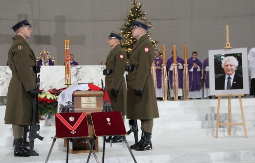 Pogrzeb Longina Komołowskiego