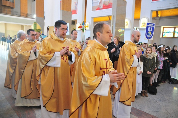 Archidiecezjalne spotkanie kolędników misyjnych