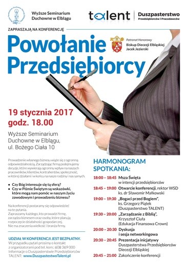 Powołanie przedsięborcy