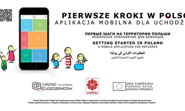 Mobilna aplikacja dla uchodźców 