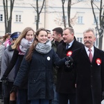 Polonez maturzystów w Łowiczu