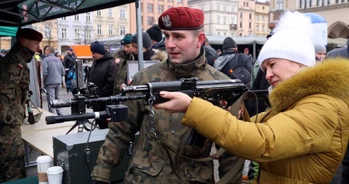 Powitalny piknik wojskowy