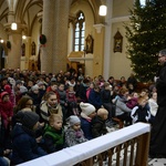 Dzieci kolędujące w Borkach Wielkich