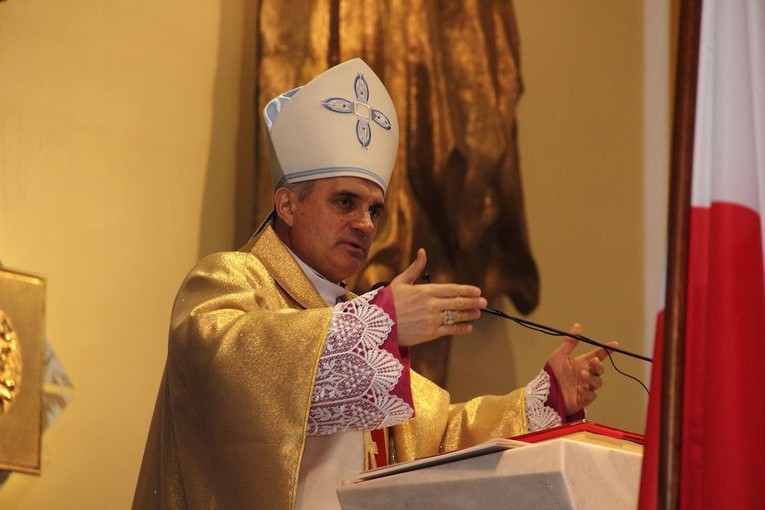 Erygowanie chorągwi św. Maksymiliana Kolbego w Słupsku
