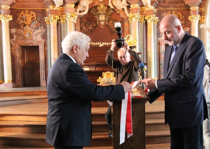 Aula Leopoldyńska nabiera blasku