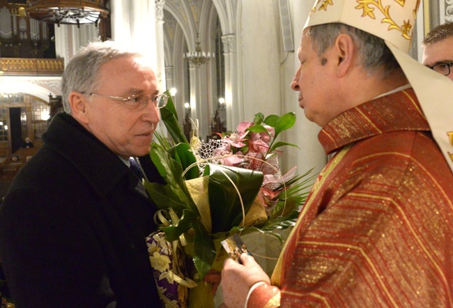 Msza św. w dniu imienin bp. Henryka Tomasika