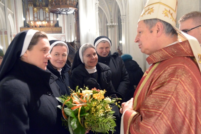 Msza św. w dniu imienin bp. Henryka Tomasika