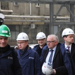 Wizyta prezydenta Andrzeja Dudy w Hucie Miedzi Głogów