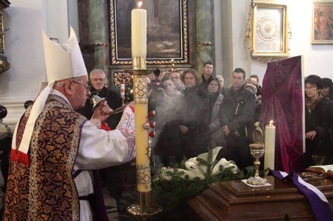 Pogrzeb ks. Mieczysława Malińskiego