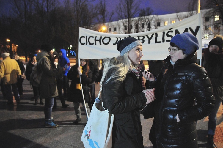 Protest studentów w Lublinie przeciw rządowi
