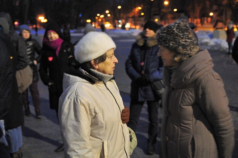 Protest studentów w Lublinie przeciw rządowi