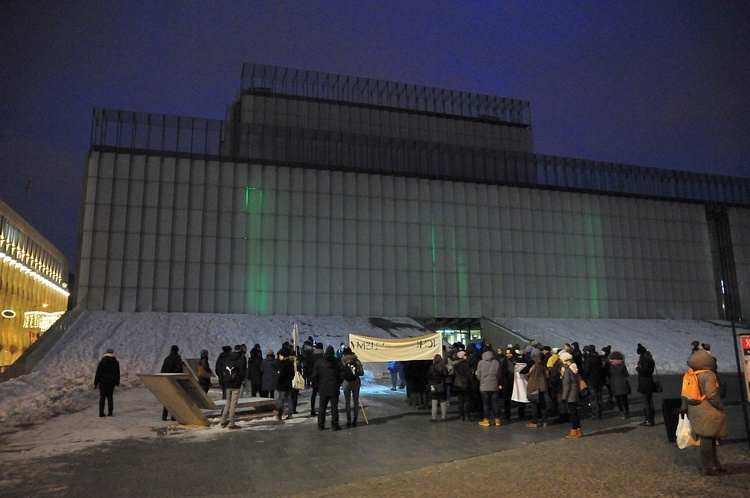 Protest studentów w Lublinie przeciw rządowi