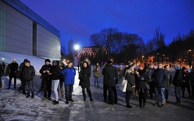 Protest studentów w Lublinie przeciw rządowi