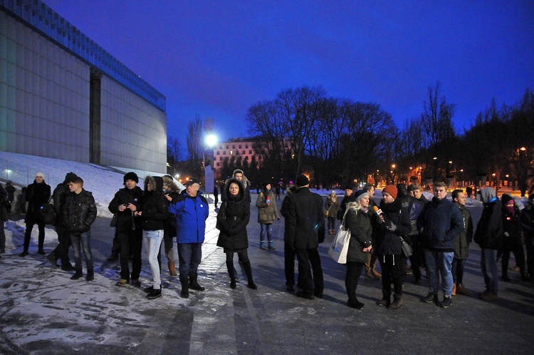 Protest studentów w Lublinie przeciw rządowi