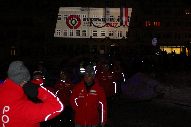 Otwarcie Mistrzostw Europy w Biathlonie