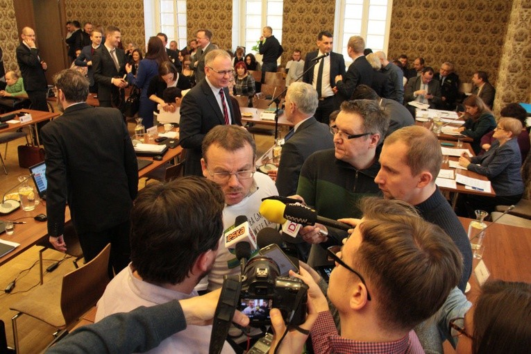 Pierwsze posiedzenie rady powiększonego Opola