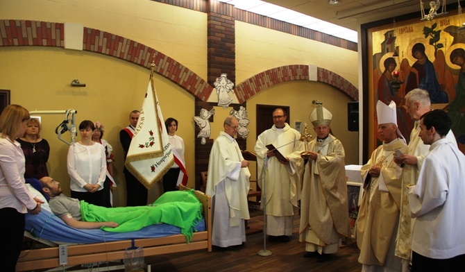 Święty Jan Paweł II zamieszkał w hospicjum