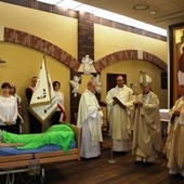 Święty Jan Paweł II zamieszkał w hospicjum