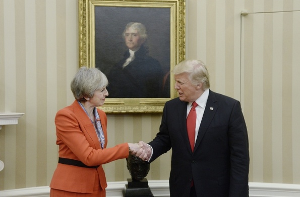 May: Trump obiecał "100-procentowe" poparcie dla NATO