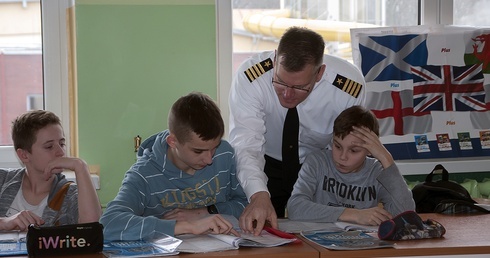 Marines uczą się polskiego