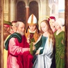 Kwaterę wykonano na dębowej desce; namalowane na niej sceny powstały ok. 1490–1500 roku.