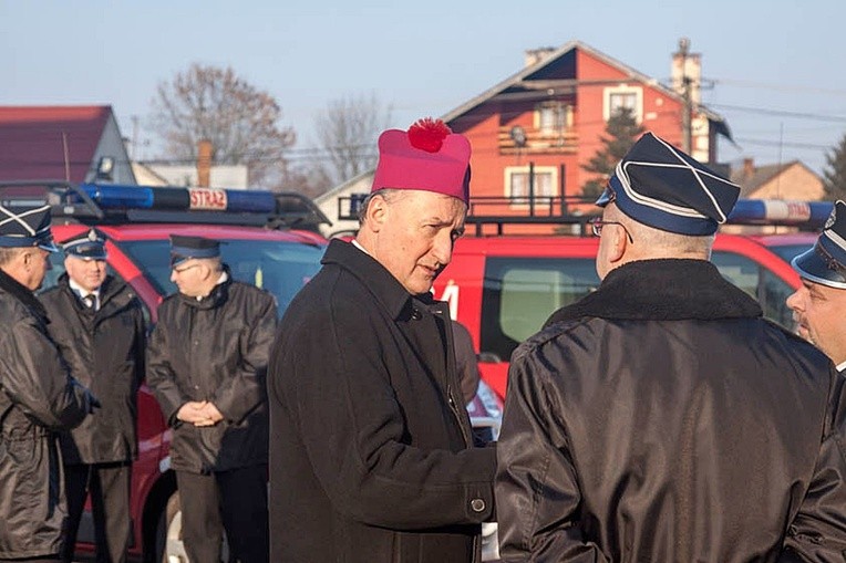 Spotkanie strażaków powiatu mieleckiego w Wadowicach Górnych