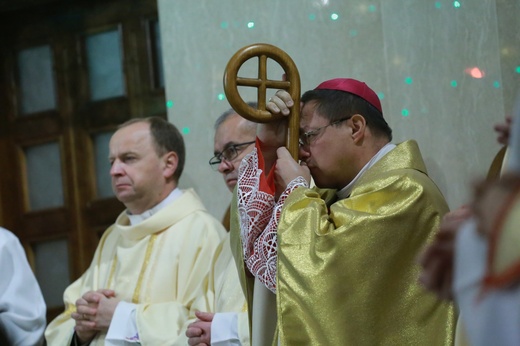 Bp Grzegorz Ryś w Dąbrowie Tarnowskiej