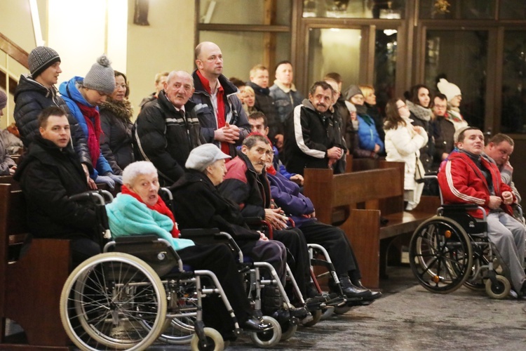 Kolędowanie Caritas i osób niepełnosprawnych w Bielsku-Białej - 2017