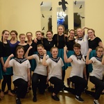 Zabawa w Liceum i Gimnazjum Sióstr Niepokalanek w Szymanowie