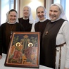 Od lewej: s. Aneta od Chrystusa Króla, s. Olga od Najświętszego Oblicza, s. Faustyna od Jezusa i s. Barbara od Świętej Trójcy