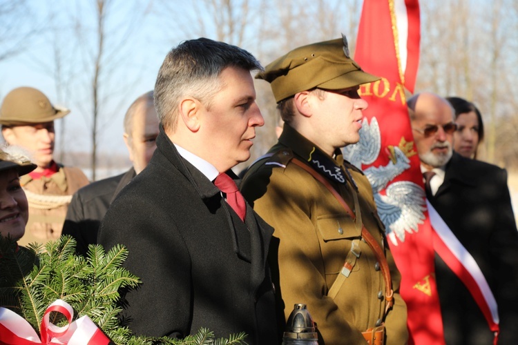 Hołd dla powstańców styczniowych w Porąbce - 2017