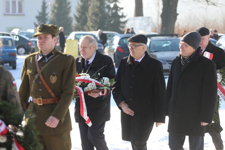 Hołd dla powstańców styczniowych w Porąbce - 2017