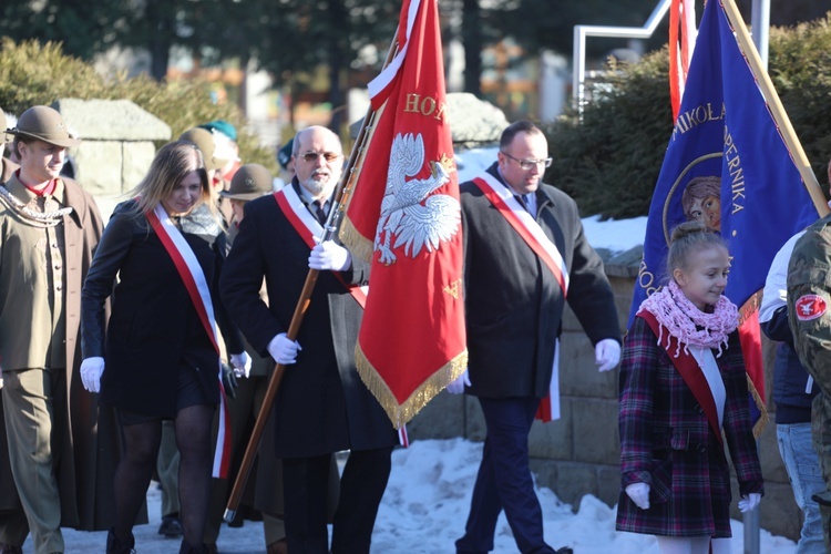 Hołd dla powstańców styczniowych w Porąbce - 2017