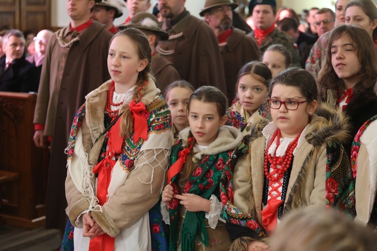 Hołd dla powstańców styczniowych w Porąbce - 2017