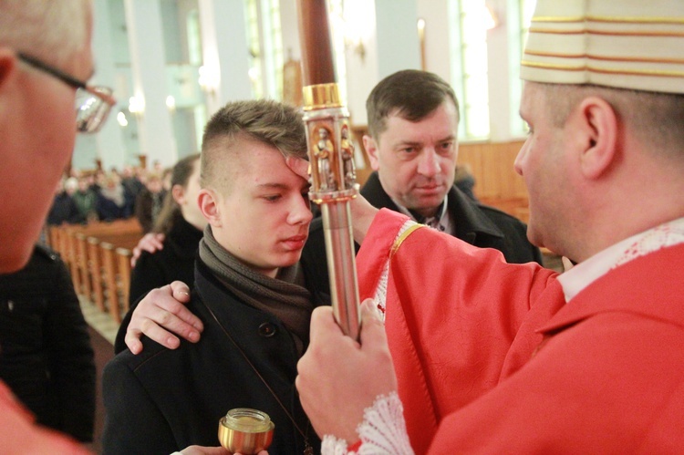 Bierzmowanie w Biskupicach Radłowskich