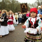 Powitanie obrazu Matki Bożej Częstochowskiej w Słupi