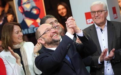 Martin Schulz – jeszcze przewodniczący Parlamentu Europejskiego – właśnie został liderem sondaży wśród kandydatów na kanclerza Niemiec.