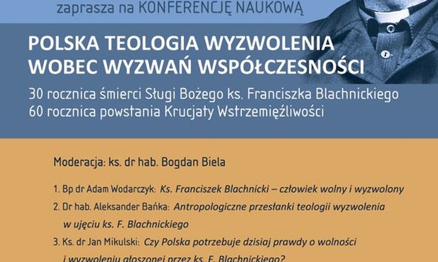 Konferencja "Polska teologia wyzwolenia wobec wyzwań współczesności", Katowice, 27 luty